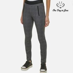 Karl Lagerfeld Paris Houndstooth Ankle Pants Size S